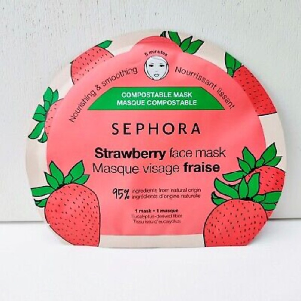 Sephora Strawberry Sheet Face Mask